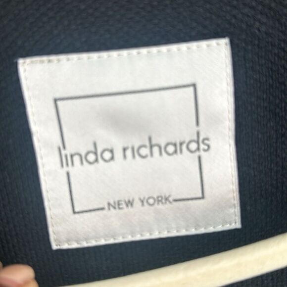 Linda Richard’s Black Knit Sweater Vest w/rabbit Fur Pockets S - Picture 5 of 7